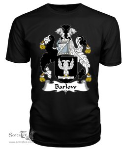 ScotsTee Barlow Coat Of Arms Family Crest British Fleet T Shirt