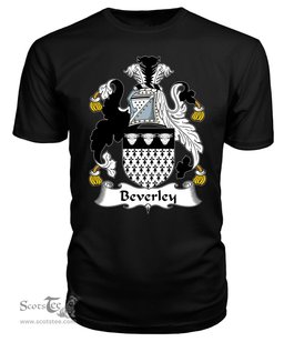 ScotsTee Beverley Coat Of Arms Family Crest British Fleet T Shirt