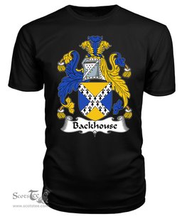 ScotsTee Backhouse Coat Of Arms Family Crest British Fleet T Shirt