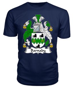 ScotsTee Barnaby Coat Of Arms Family Crest British Fleet T Shirt