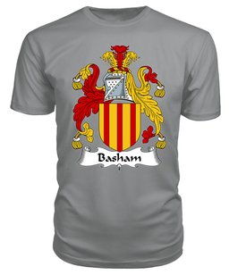 ScotsTee Basham Coat Of Arms Family Crest British Fleet T Shirt