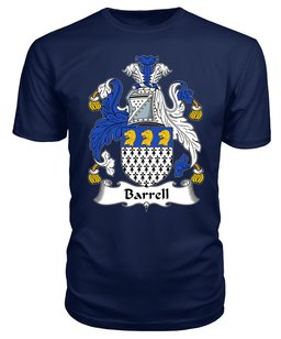 ScotsTee Barrell Coat Of Arms Family Crest British Fleet T Shirt