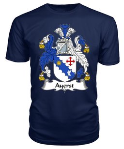 ScotsTee Ayerst Coat Of Arms Family Crest British Fleet T Shirt
