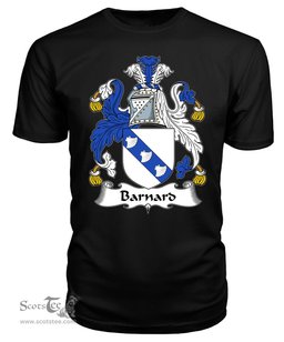 ScotsTee Barnard II Coat Of Arms Family Crest British Fleet T Shirt