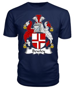 ScotsTee Bewley Coat Of Arms Family Crest British Fleet T Shirt