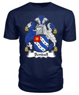 ScotsTee Bendall Coat Of Arms Family Crest British Fleet T Shirt
