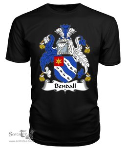 ScotsTee Bendall Coat Of Arms Family Crest British Fleet T Shirt