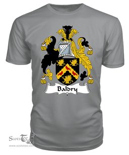 ScotsTee Baldry Coat Of Arms Family Crest British Fleet T Shirt