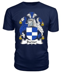 ScotsTee Barner Coat Of Arms Family Crest British Fleet T Shirt
