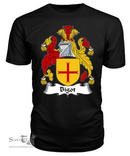 ScotsTee Bigot Coat Of Arms Family Crest British Fleet T Shirt