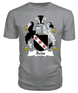 ScotsTee Betts Coat Of Arms Family Crest British Fleet T Shirt