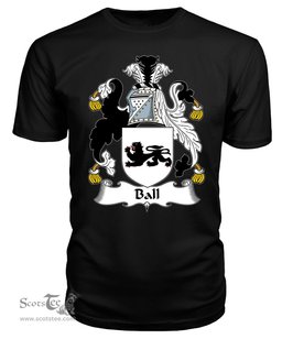 ScotsTee Ball Coat Of Arms Family Crest British Fleet T Shirt