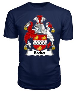 ScotsTee Becket Coat Of Arms Family Crest British Fleet T Shirt