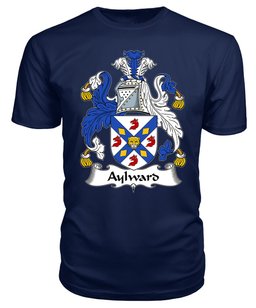 ScotsTee Aylward Coat Of Arms Family Crest British Fleet T Shirt
