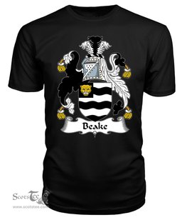 ScotsTee Beake Coat Of Arms Family Crest British Fleet T Shirt