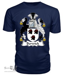 ScotsTee Berwick Coat Of Arms Family Crest British Fleet T Shirt