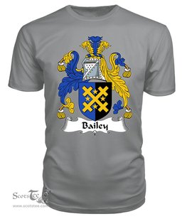 ScotsTee Bailey Coat Of Arms Family Crest British Fleet T Shirt