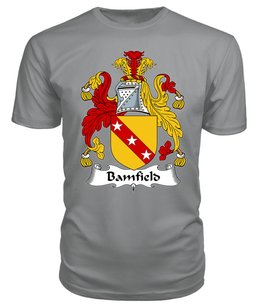 ScotsTee Bamfield Coat Of Arms Family Crest British Fleet T Shirt
