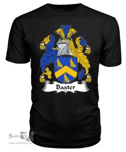 ScotsTee Baxter Coat Of Arms Family Crest British Fleet T Shirt
