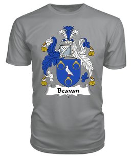ScotsTee Beavan Coat Of Arms Family Crest British Fleet T Shirt