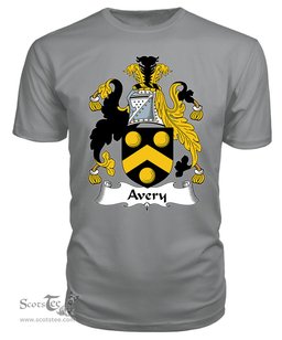 ScotsTee Avery Coat Of Arms Family Crest British Fleet T Shirt