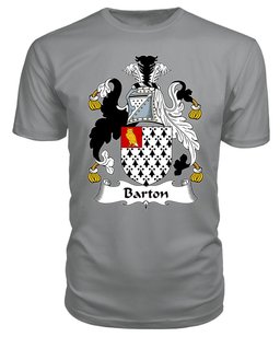 ScotsTee Barton Coat Of Arms Family Crest British Fleet T Shirt