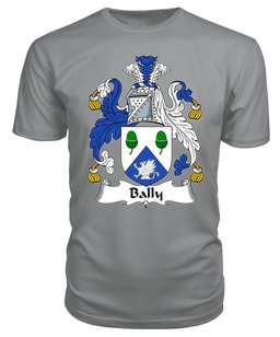 ScotsTee Bally Coat Of Arms Family Crest British Fleet T Shirt
