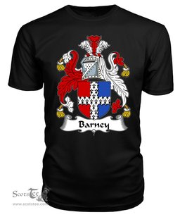 ScotsTee Barney Coat Of Arms Family Crest British Fleet T Shirt