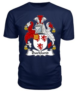 ScotsTee Buckland Coat Of Arms Family Crest British Fleet T Shirt