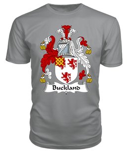 ScotsTee Buckland Coat Of Arms Family Crest British Fleet T Shirt