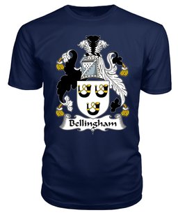 ScotsTee Bellingham II Coat Of Arms Family Crest British Fleet T Shirt