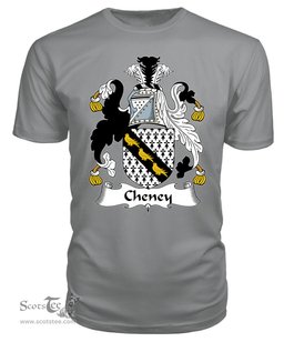 ScotsTee Cheney Coat Of Arms Family Crest British Fleet T Shirt