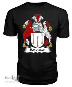 ScotsTee Bowman II Coat Of Arms Family Crest British Fleet T Shirt