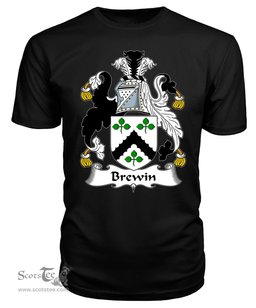ScotsTee Brewin Coat Of Arms Family Crest British Fleet T Shirt