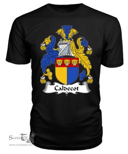 ScotsTee Caldecot Coat Of Arms Family Crest British Fleet T Shirt