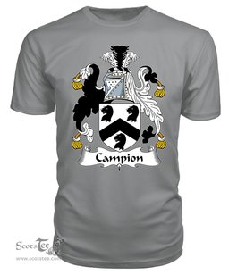 ScotsTee Campion Coat Of Arms Family Crest British Fleet T Shirt