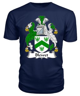 ScotsTee Blewet Coat Of Arms Family Crest British Fleet T Shirt