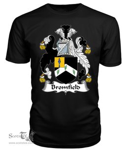 ScotsTee Bromfield Coat Of Arms Family Crest British Fleet T Shirt
