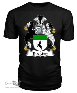 ScotsTee Buckton Coat Of Arms Family Crest British Fleet T Shirt