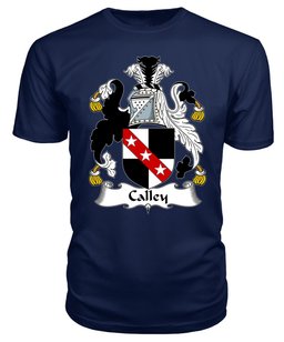 ScotsTee Calley Coat Of Arms Family Crest British Fleet T Shirt