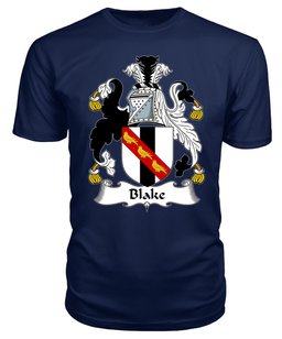 ScotsTee Blake Coat Of Arms Family Crest British Fleet T Shirt