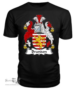 ScotsTee Brandon Coat Of Arms Family Crest British Fleet T Shirt