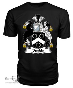 ScotsTee Buckle Coat Of Arms Family Crest British Fleet T Shirt