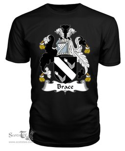 ScotsTee Brace Coat Of Arms Family Crest British Fleet T Shirt
