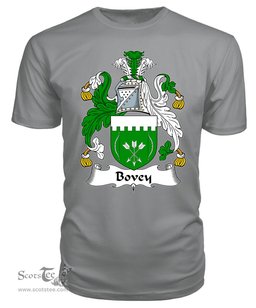 ScotsTee Bovey Coat Of Arms Family Crest British Fleet T Shirt