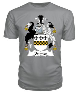 ScotsTee Burges Coat Of Arms Family Crest British Fleet T Shirt