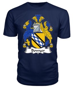 ScotsTee Bowyer Coat Of Arms Family Crest British Fleet T Shirt