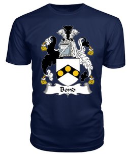 ScotsTee Bond Coat Of Arms Family Crest British Fleet T Shirt