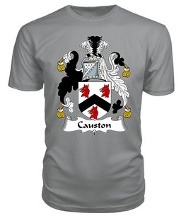 ScotsTee Causton Coat Of Arms Family Crest British Fleet T Shirt
