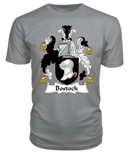 ScotsTee Bostock Coat Of Arms Family Crest British Fleet T Shirt